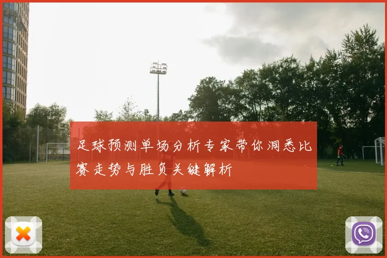 足球预测单场分析专家带你洞悉比赛走势与胜负关键解析