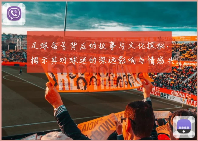 足球番号背后的故事与文化探秘，揭示其对球迷的深远影响与情感共鸣